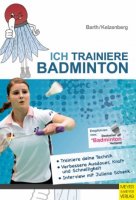 Ich trainiere Badminton